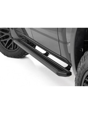 Progi, stopnie boczne Rough Country Multi-Color LED Crew Cab