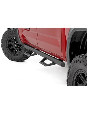 Progi, stopnie boczne regulowane aluminiowe Rough Country SRL2