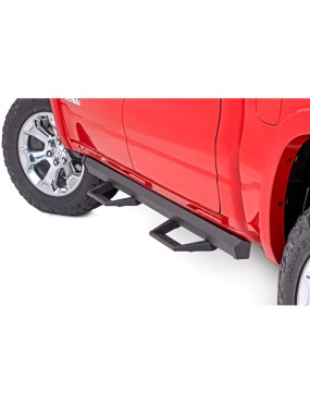 Progi, stopnie boczne regulowane aluminiowe Rough Country SRL2