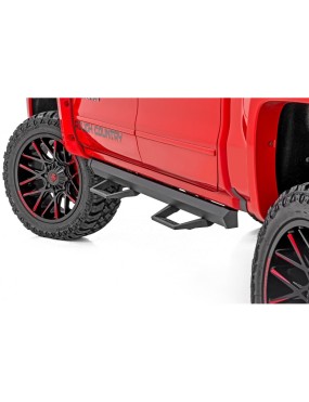 Progi, stopnie boczne regulowane aluminiowe Rough Country SRL2
