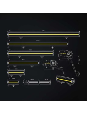127cm | 50" Stranda Panel LED 809430 Siberia XP DR | Szekla4x4.pl