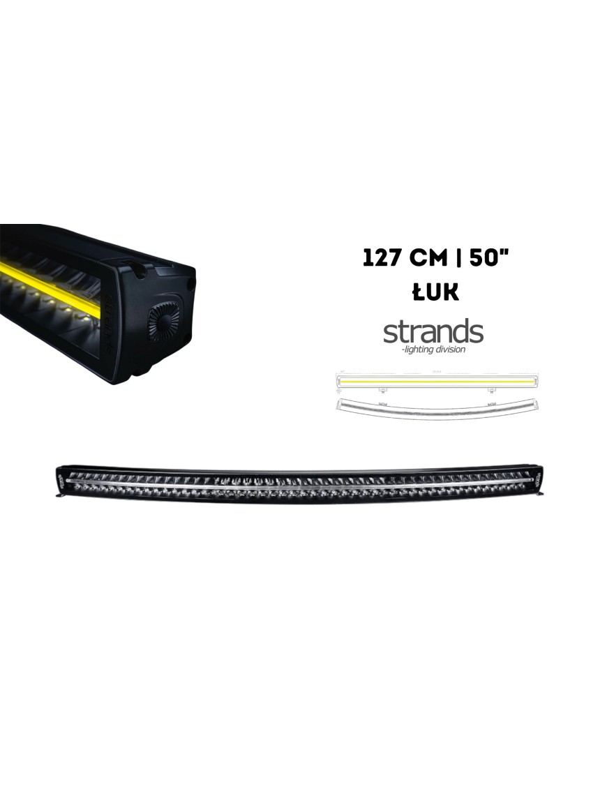 Panel LED ŁUK SIBERIA XP DRC LED BAR 50″ 127 CM 28100lm