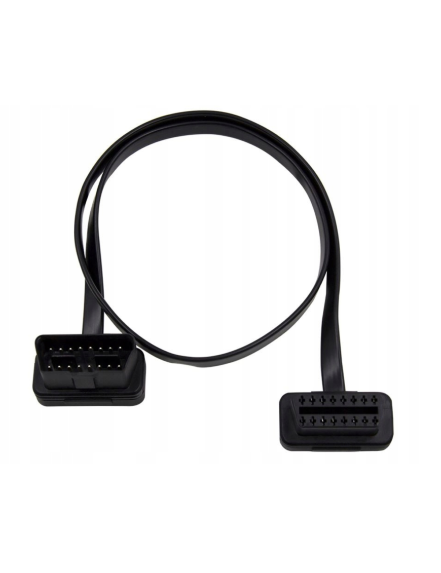 Przedłużacz kabel obd2 55cm płaski Vgate iCar | Szekla4x4.pl
