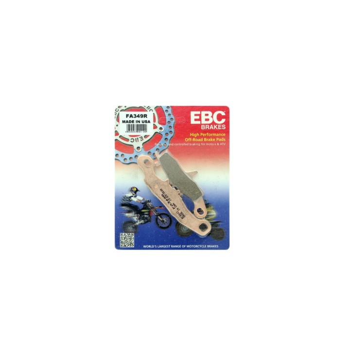 FA349R | Klocki hamulcoweE BC Brakes KFX 450 BruteForce 650 EBC