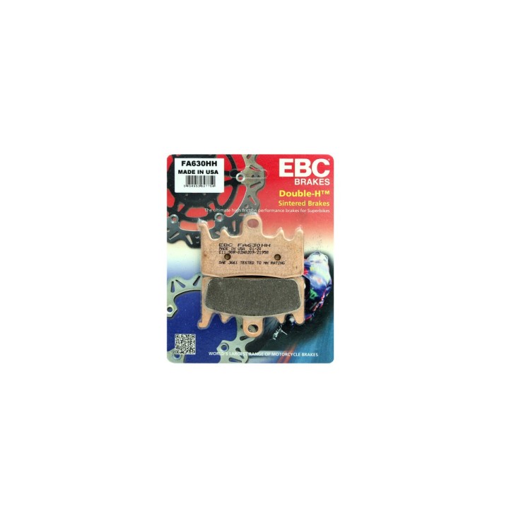 Klocki hamulcowe EBC FA630HH Can-am Spyder wzmacniane kpl na 1 tarcze