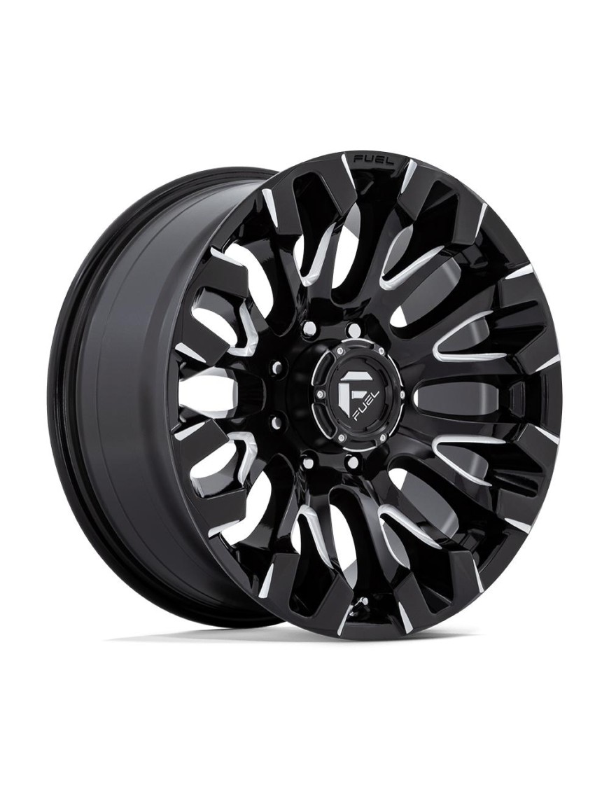 Felga aluminiowa D828 QUAKE Gloss Black Milled FUEL