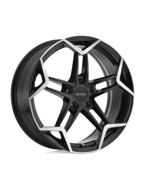 Felga aluminiowa P1A Gloss Black W/ Machined Cut Face PETROL
