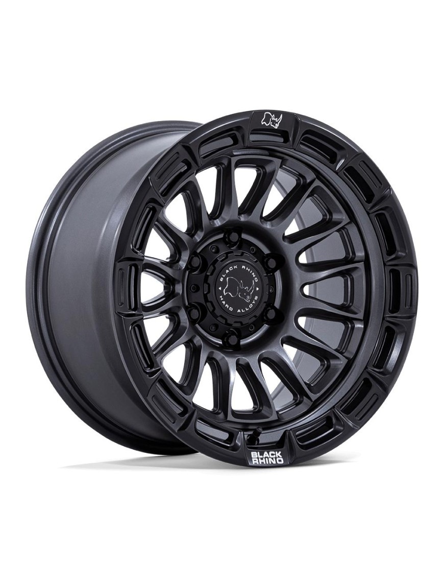 Felga aluminiowa BR025 RIVAL Matte Gunmetal W/ Matte Black Lip BLACK RHINO