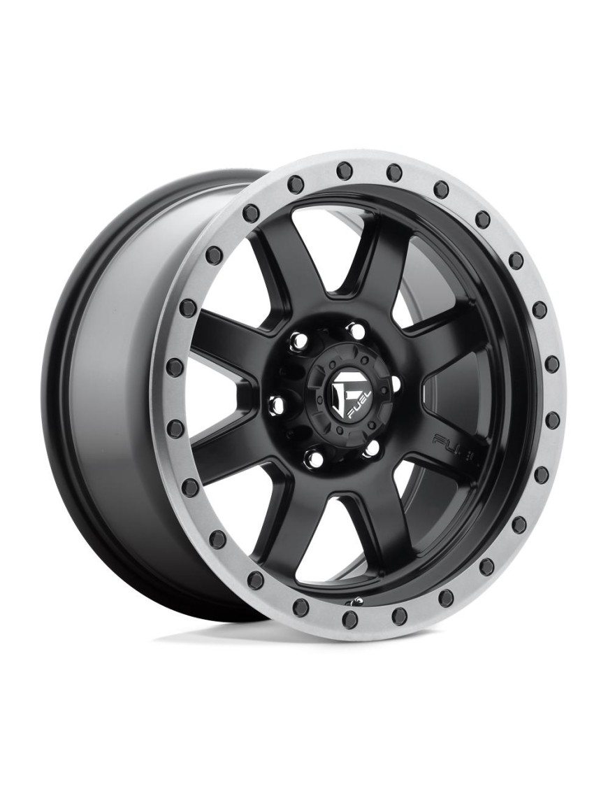 Felga aluminiowa D551 TROPHY Matte Black Gun Metal Ring FUEL