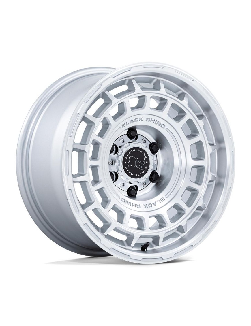 Felga aluminiowa BR024 AWOL Silver W/ Machined Face BLACK RHINO