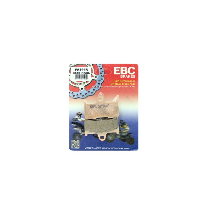 FA344R | Klocki hamulcowe CF MOTO Quadzilla Goes YFM660 Grizzly EBC