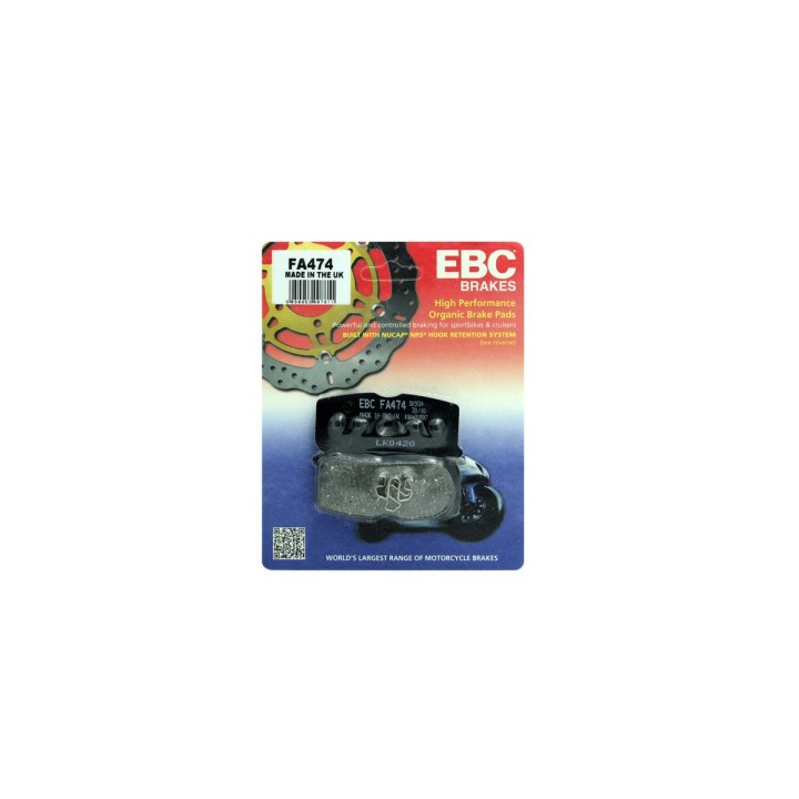 FA474 | Klocki hamulcowe Can-am EBC