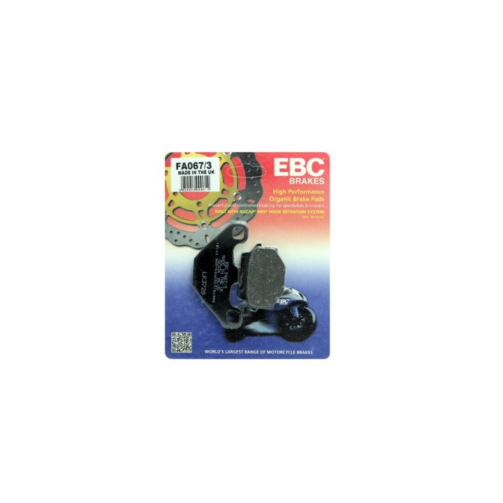 FA067/3 | Klocki hamulcowe Kawasaki EBC