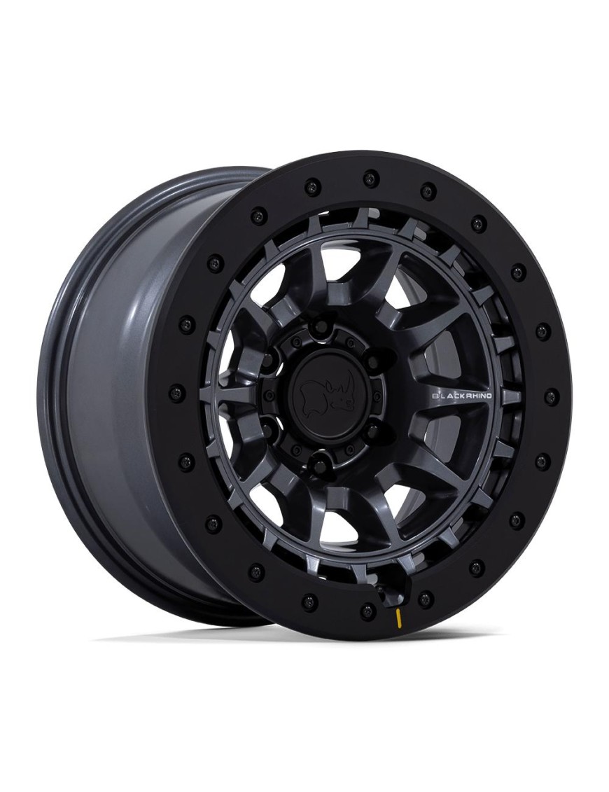 Felga aluminiowa BR016 TUSK Matte Gunmetal W/ Black Rock Guard BLACK RHINO