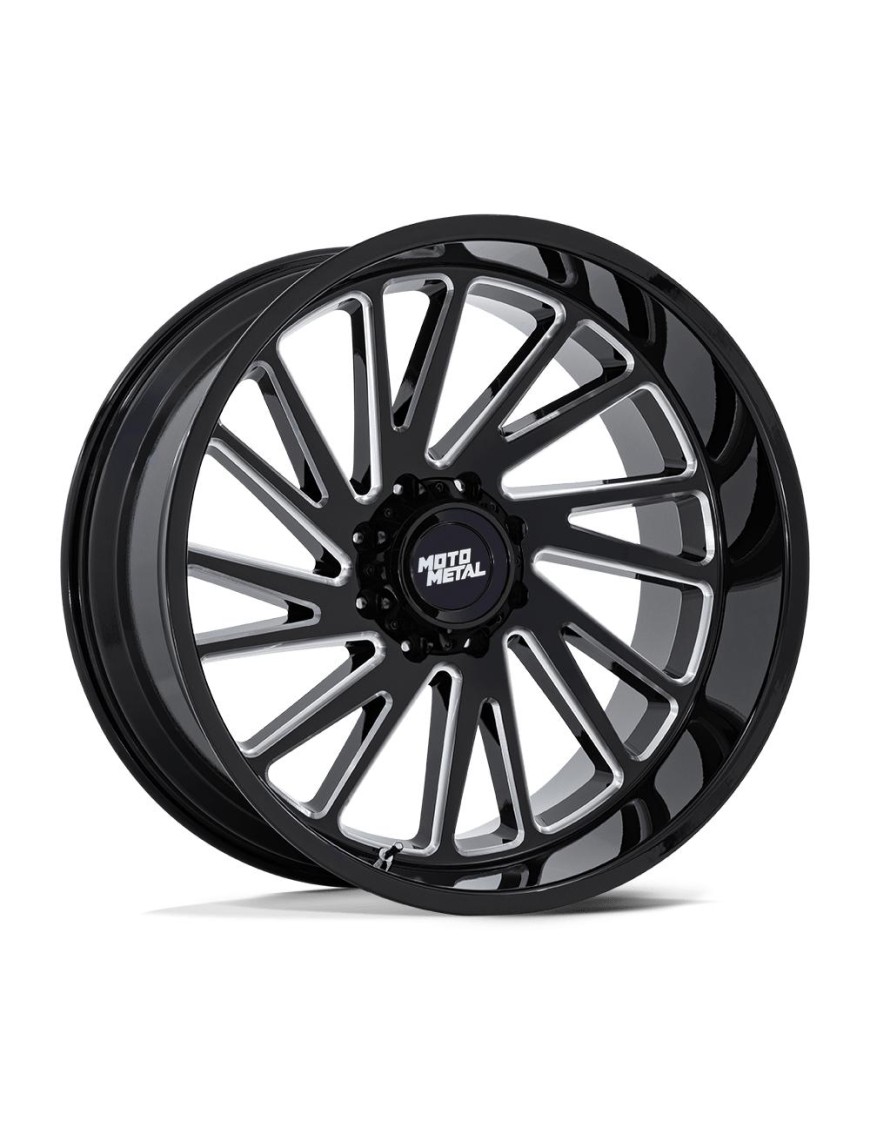 Felga aluminiowa MO811 COMBAT Gloss Black Milled MOTO METAL