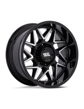 Felga aluminiowa MO812 TURBINE Gloss Black W/ Machined Face MOTO METAL