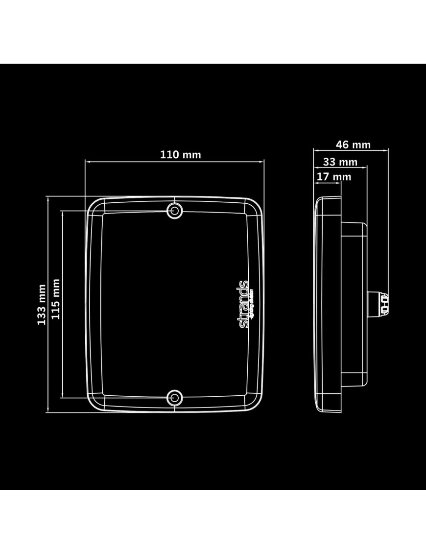 800658 FOR9T Lampa cofania i przeciwmgielna | Szekla4x4.pl
