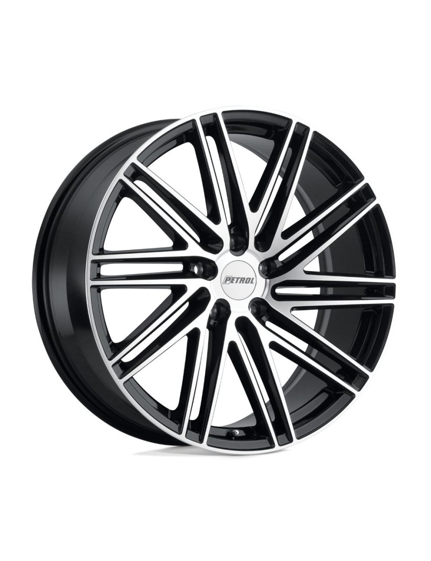 Felga aluminiowa P1C Gloss Black W/ Machined Face PETROL