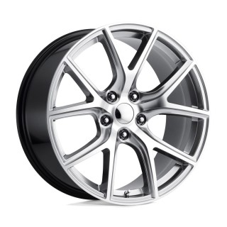 Felga aluminiowa PR181 Hyper Silver Machined PERFORMANCE REPLICAS