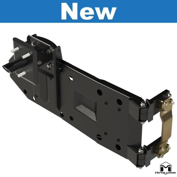 Wzmocnienie tylnej klapy Jeep Wrangler JL| wzmocnienie mocowania koła METALCLOAK