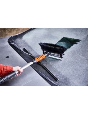 Szczotka do śniegu skrobaczka łopata czyścik do szyby | Szekla4x4.pl