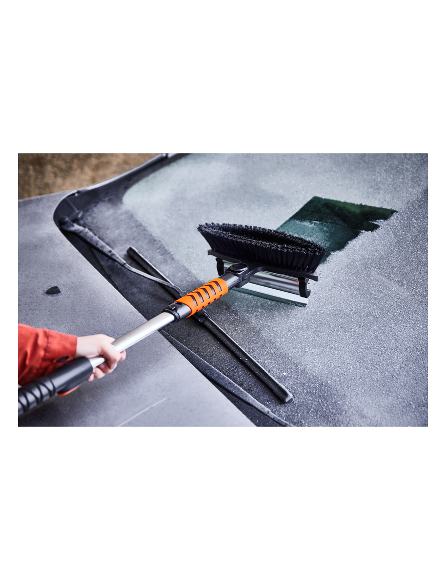 Szczotka do śniegu skrobaczka łopata czyścik do szyby | Szekla4x4.pl