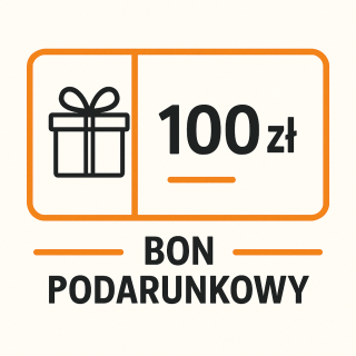 Bon podarunkowy Szekla4x4 o wartości 100 zł z ikoną prezentu
