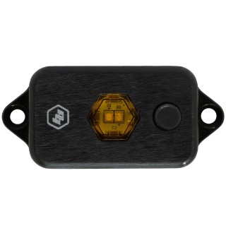 Uniwersalna lampka LED kopułkowa z włącznikiem AMBER Baja Designs