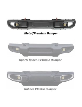 Lampy w zderzak Rocznicowy Squadron-R 3.5" | Szekla4x4.pl