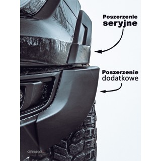 Poszerzenia | Nadkola Ford Ranger Raptor T9 2022+ - ujęcie 2