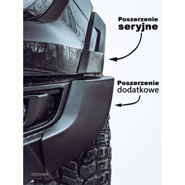 Poszerzenia | Nadkola Ford Ranger Raptor T9 2022+ - ujęcie 2