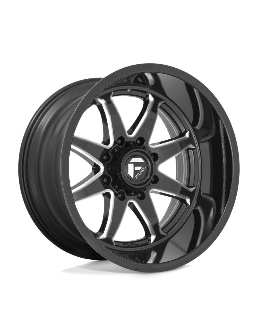 Felga aluminiowa D749 HAMMER Gloss Black Milled FUEL