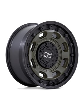 Felga aluminiowa ATLAS Olive Drab Green W/ Black Lip BLACK RHINO