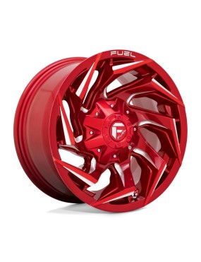 Felga aluminiowa D754 REACTION Candy Red Milled FUEL