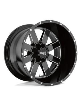 Felga aluminiowa MO962 Gloss Black Milled MOTO METAL