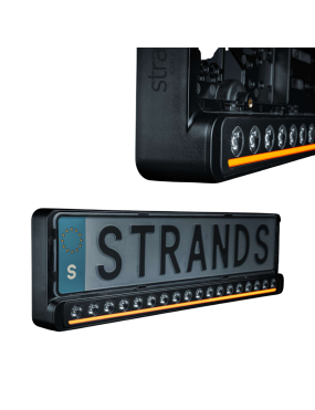 Ramka Tablicy Rejestracyjnej z LED 809455 | Szekla4x4.pl