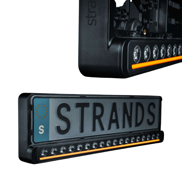 Ramka Tablicy Rejestracyjnej z LED 809455 STRANDS