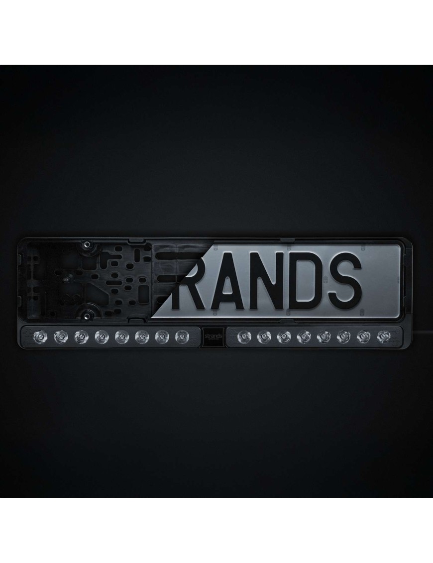 mocowanie tablicy rejestracyjnej z LED 8100lm | Szekla4x4.pl