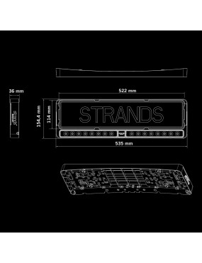 mocowanie tablicy rejestracyjnej z LED 8100lm | Szekla4x4.pl