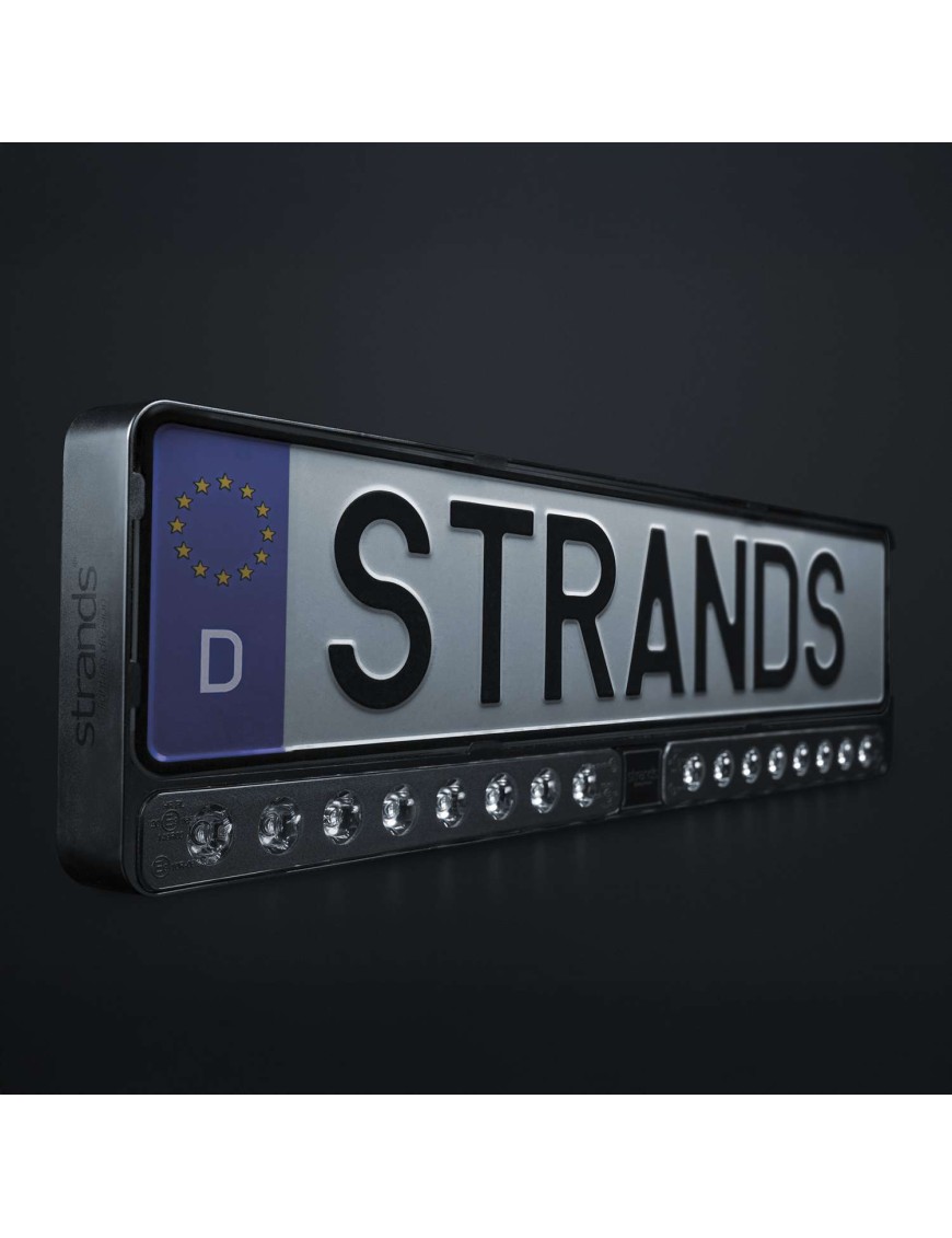 mocowanie tablicy rejestracyjnej z LED 8100lm | Szekla4x4.pl