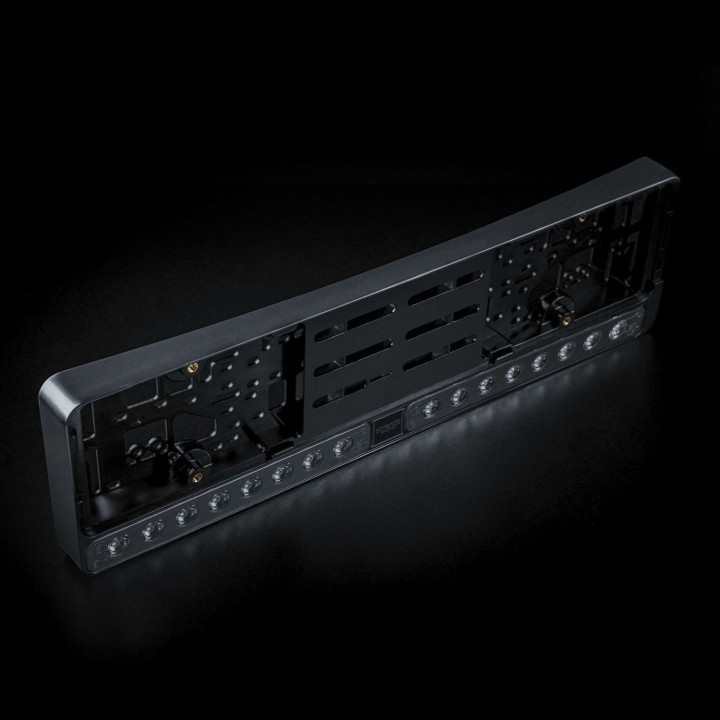 mocowanie tablicy rejestracyjnej z LED 8100lm STRANDS - ujęcie 8