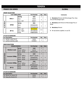 Relokacja linki hamulca Toyota Land Cruiser 250 | Szekla4x4.pl