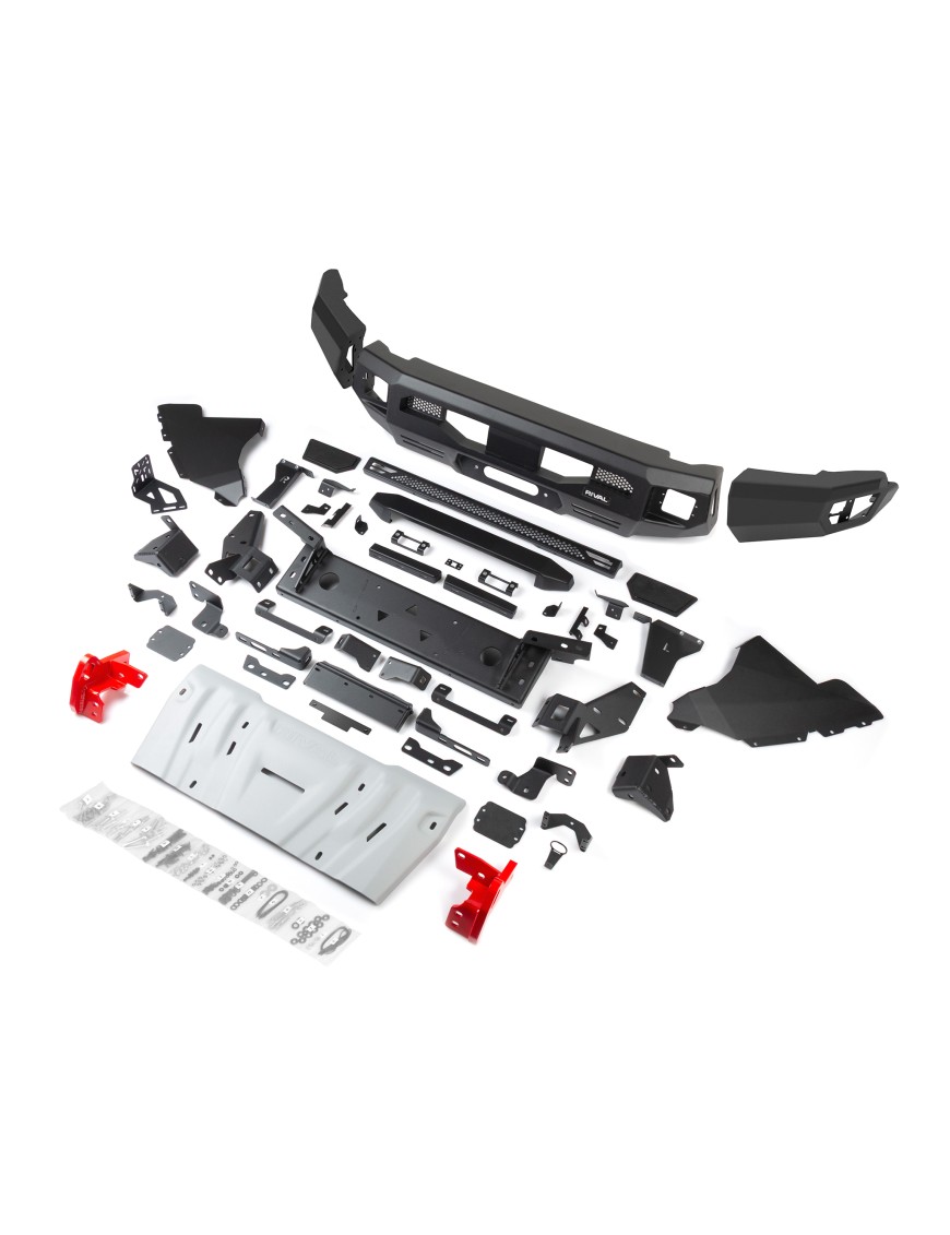 Zderzak aluminiowy Toyota Land Cruiser 250 2024- | płyta wyciągarki | Szekla4x4.pl