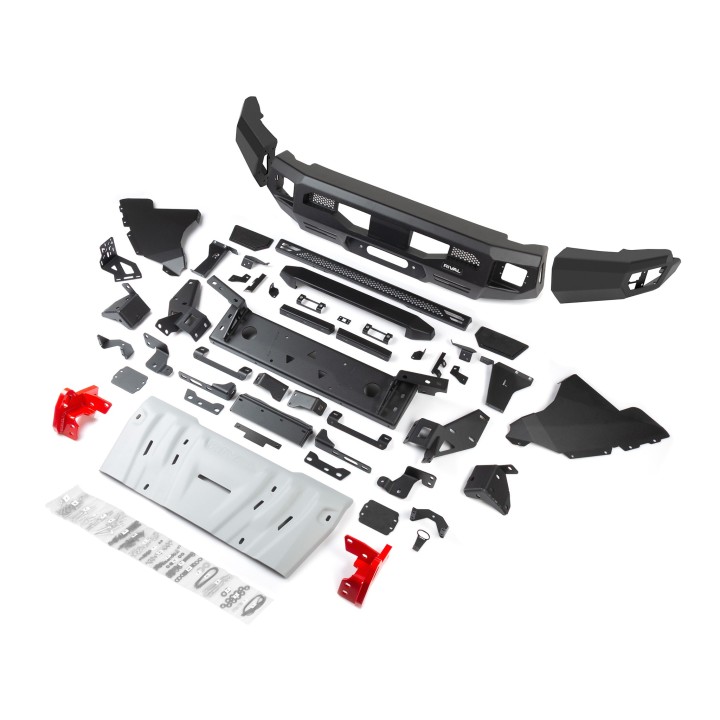 Zderzak aluminiowy Toyota Land Cruiser 250 2024- | płyta wyciągarki RIVAL 4x4 Osłony i zderzaki - ujęcie 3