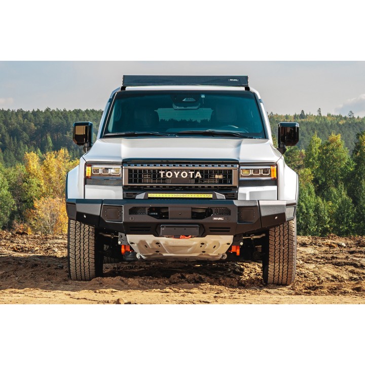 Zderzak aluminiowy Toyota Land Cruiser 250 2024- | płyta wyciągarki RIVAL 4x4 Osłony i zderzaki - ujęcie 5
