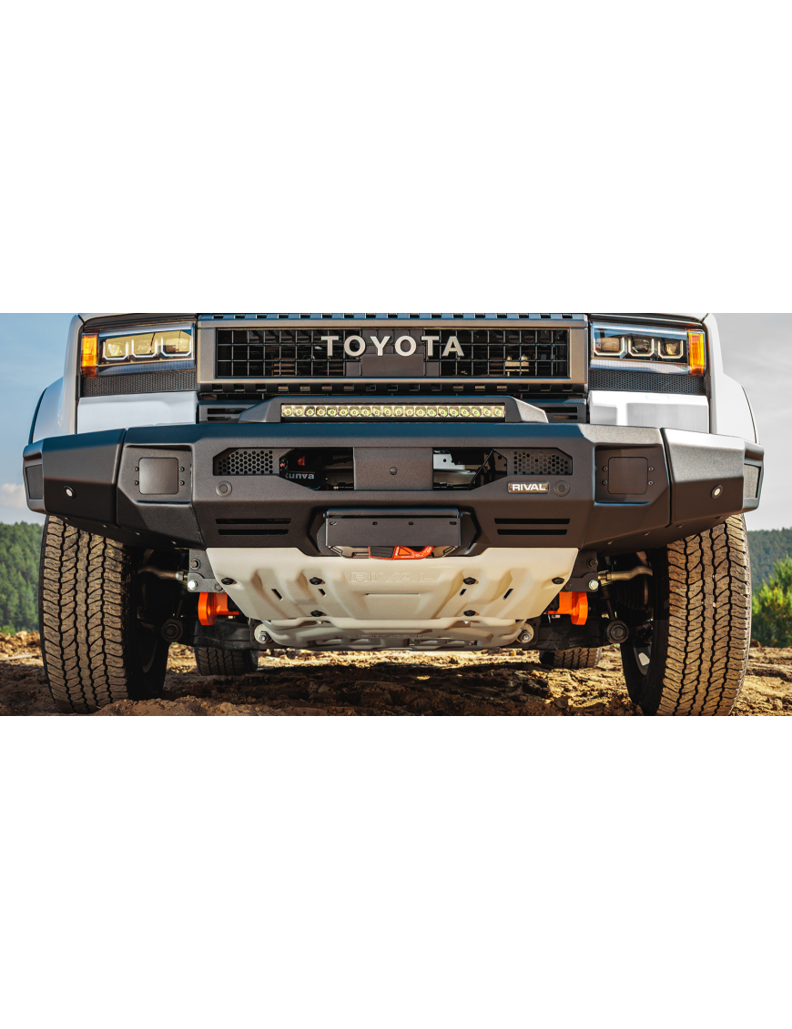 Zderzak aluminiowy Toyota Land Cruiser 250 2024- | płyta wyciągarki | Szekla4x4.pl