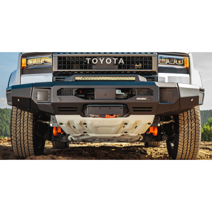Zderzak aluminiowy Toyota Land Cruiser 250 2024- | płyta wyciągarki RIVAL 4x4 Osłony i zderzaki - ujęcie 2