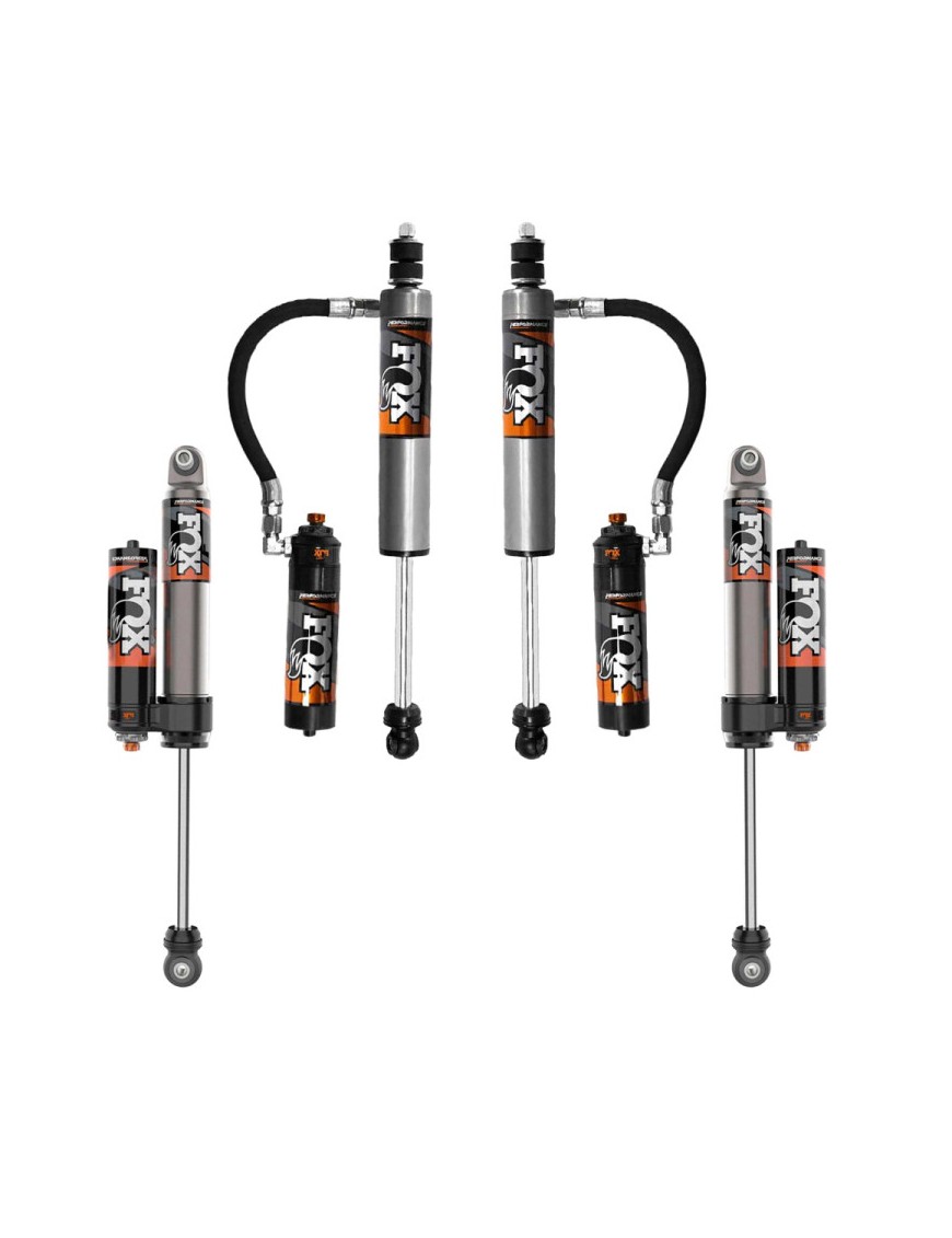 Zestaw amortyzatorów FOX Performance Elite 2.5 Reservoir Regulowany DSC Lift 0-2"