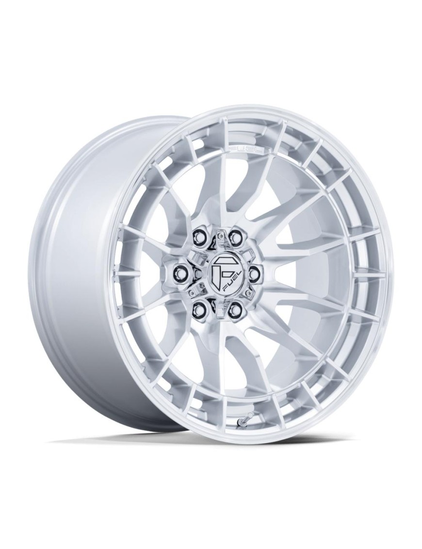 Felga aluminiowa FC888 REVOLT Hyper Silver W/ Machined Face FUEL