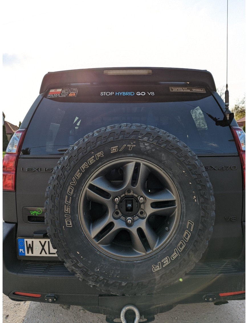 Mocowanie Koła Zapasowego - LC120/GX470